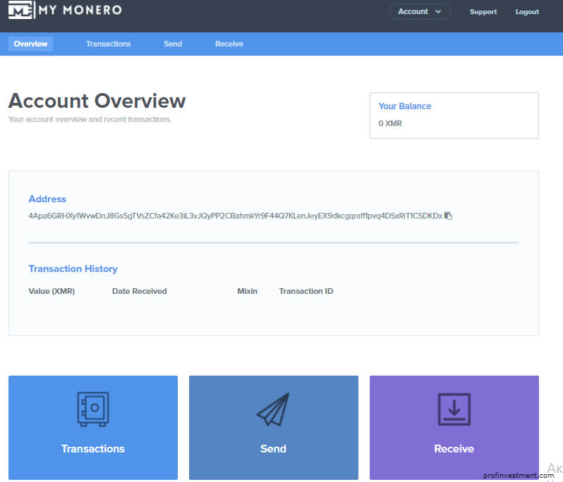 Как сделать кошелек monero