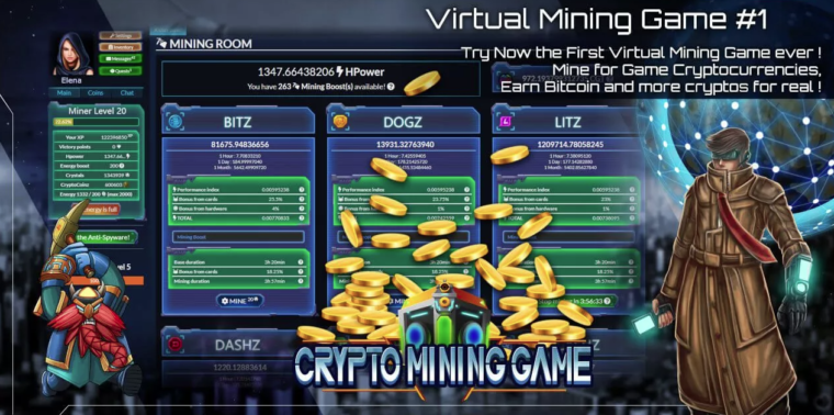 Crypto Mining Game
