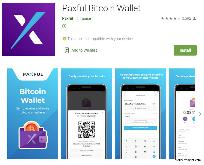 Paxful Bitcoin Wallet
