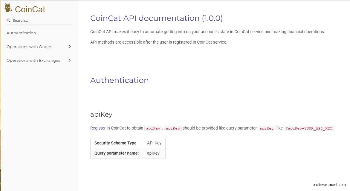 CoinCat API