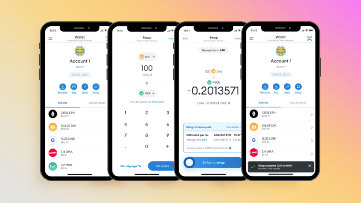 мобильный криптокошелек