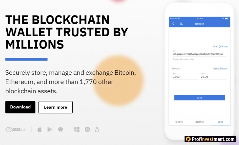 мобильный кошелек Coinomi