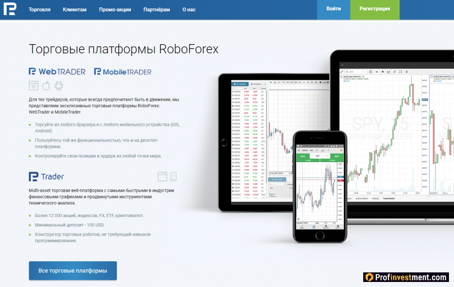 Брокер RoboForex