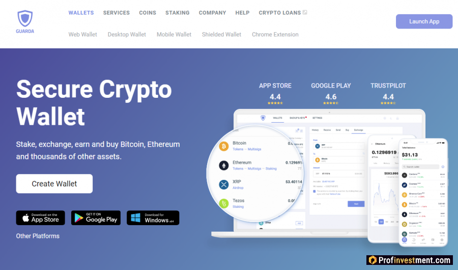 Кошелек для стейблкоина Tether USDT Guarda
