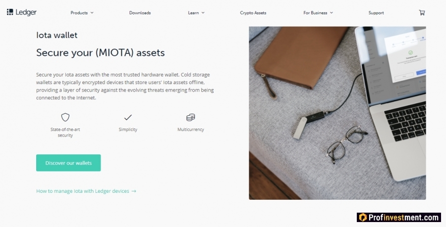 Аппаратный кошелек IOTA – Ledger Nano