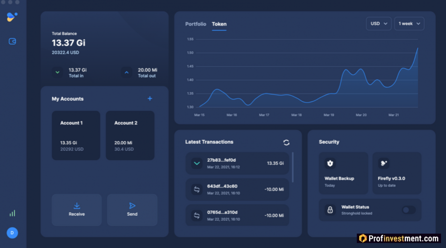 кошелек для IOTA (MIOTA) Firefly для мобильных устройств и ПК