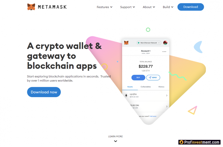 Кошелек для Uniswap (UNI) Metamask