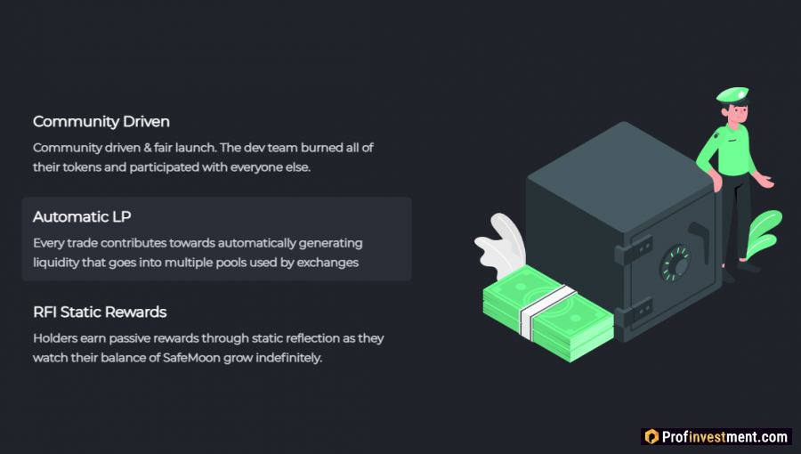 Особенности SafeMoon