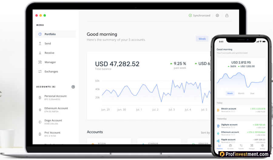 Приложение Ledger Live