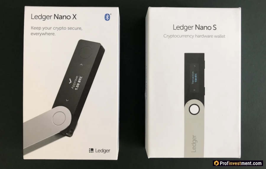 Ledger Nano X и Nano S