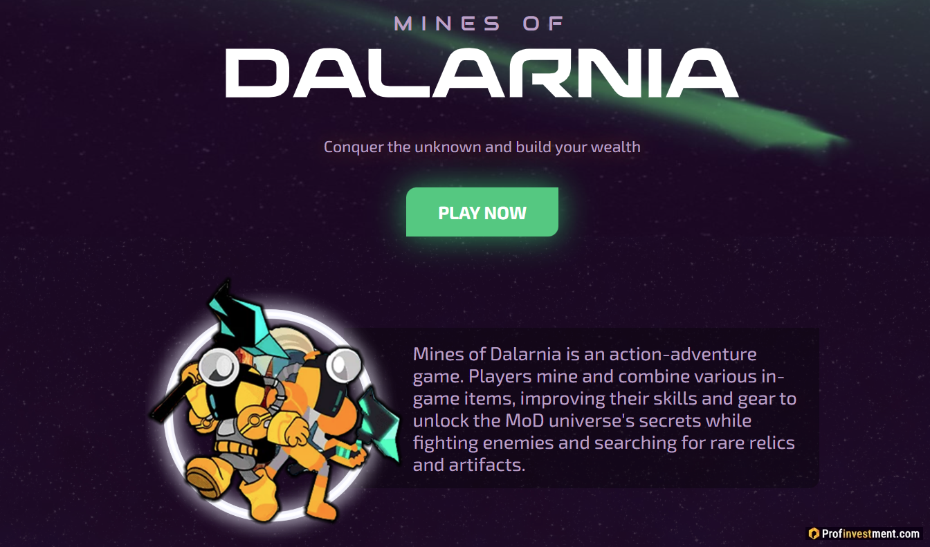 Криптовалюта Mines of Dalarnia (DAR): обзор игры и токена, где купить и  хранить, фарминг на Binance Launchpool