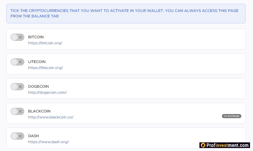 Вход в кошелек HolyTransaction