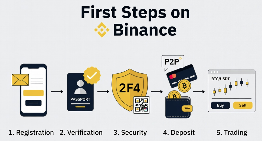 первые шаги на Binance – гайд по началу работы