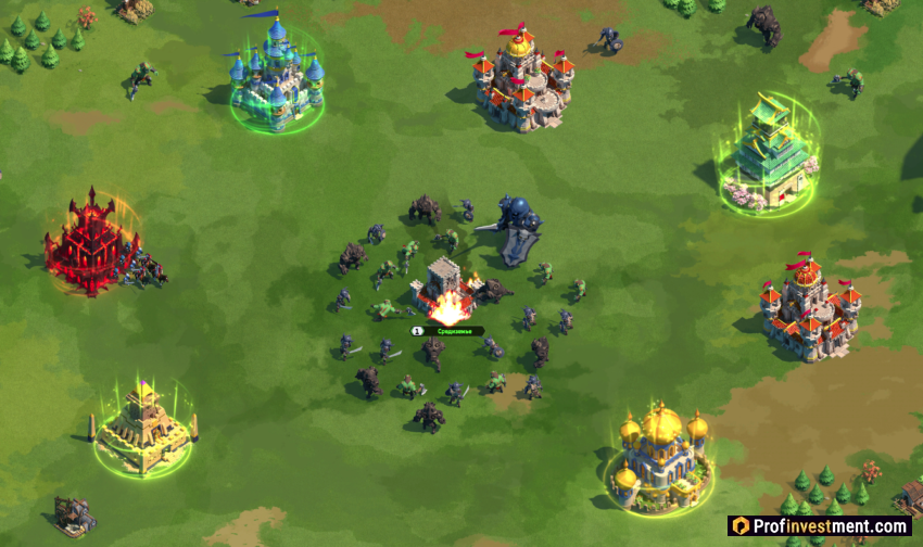 League of Kingdoms - начало игры