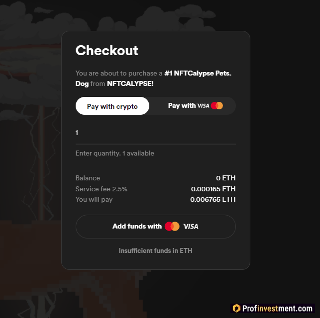 Rarible - покупка по фиксированной цене