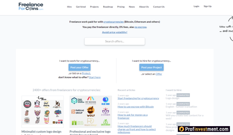 FreelanceForCoins