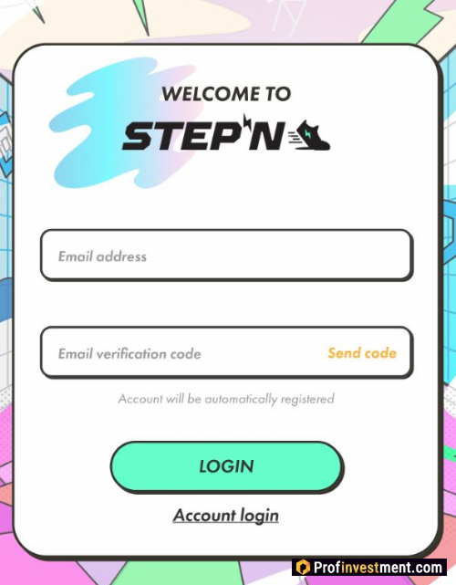 STEPN - регистрация