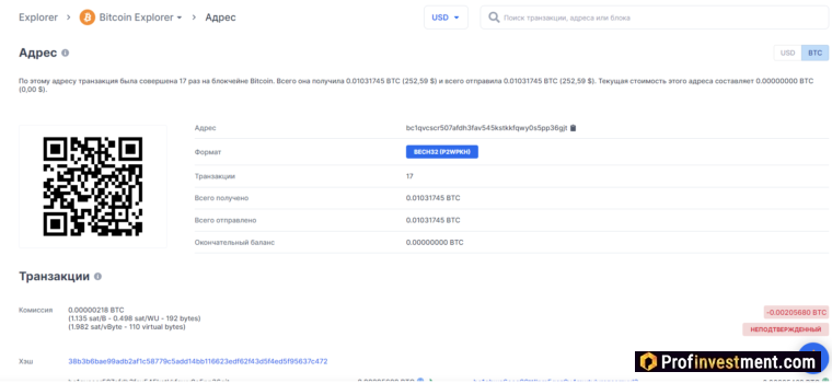 Биткоин обозреватель