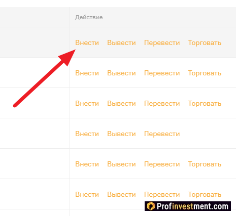 Bybit - переход к внесению криптовалюты