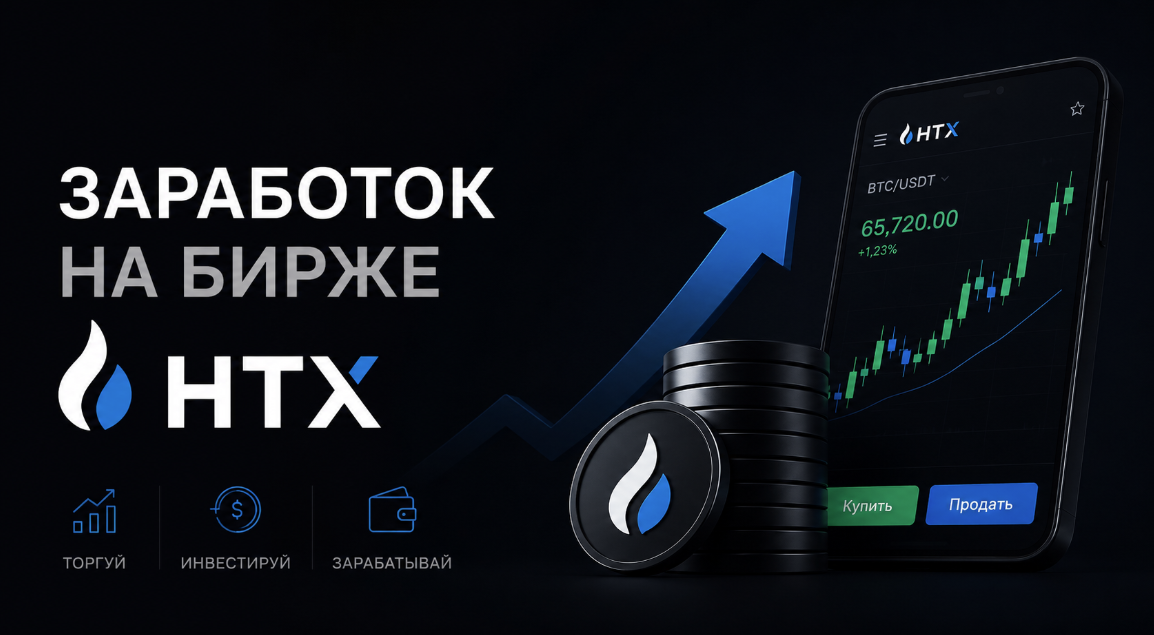 обзор способов заработка денег на бирже HTX