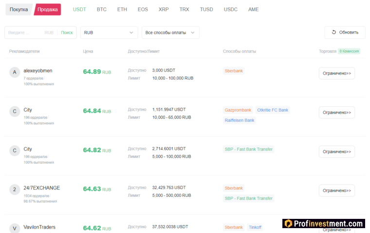 Биржа MEXC