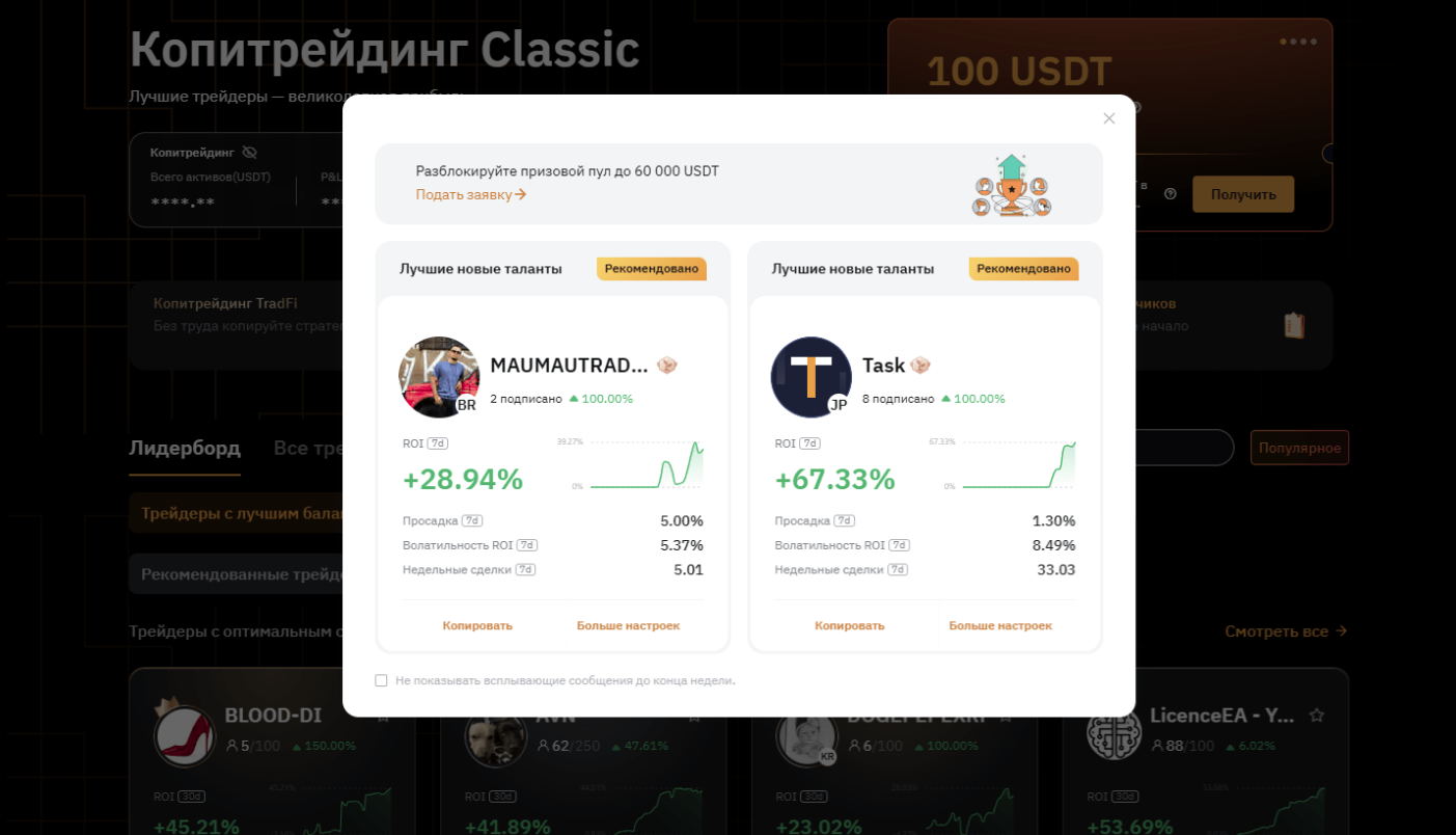 Bybit Futures - копитрейдинг