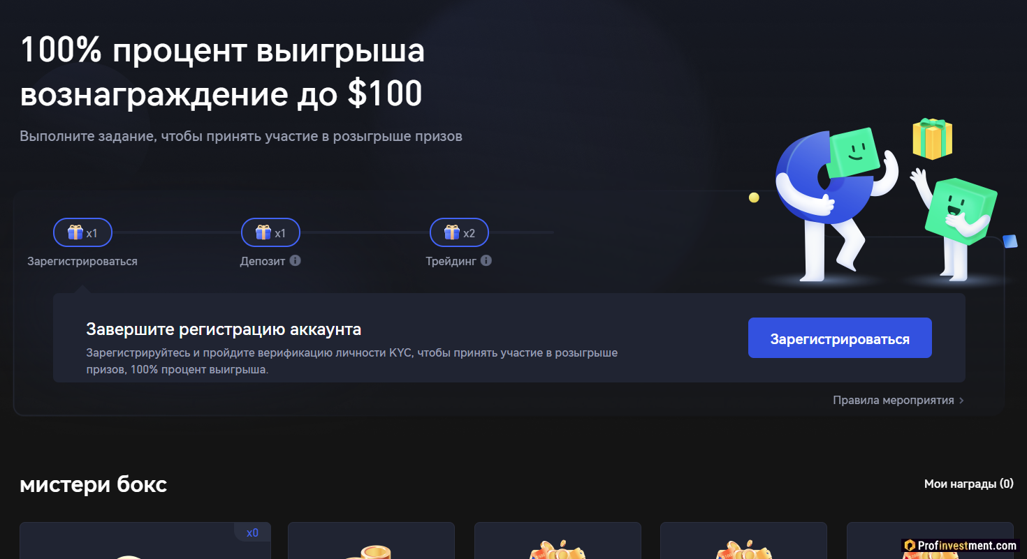 Бонусы Gate.io