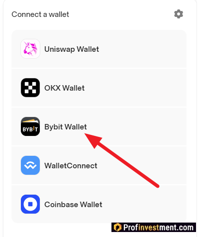 Bybit Wallet - подключение к Uniswap