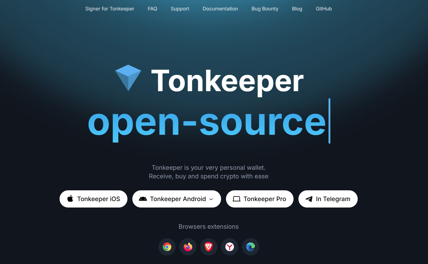 Tonkeeper - многофункциональный кошелек для разных платформ