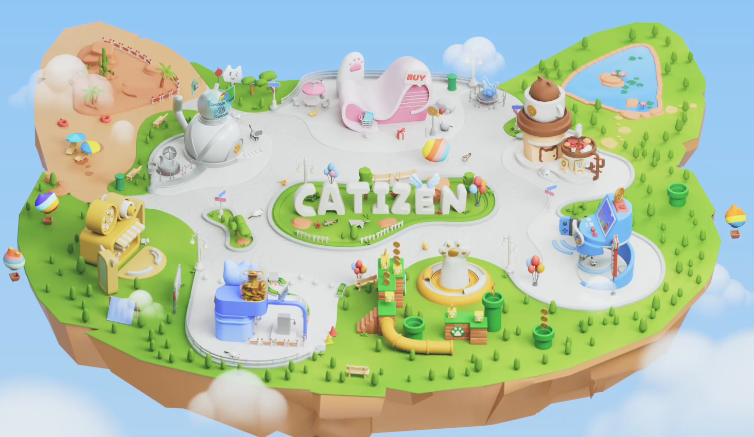 Игровой проект Catizen 