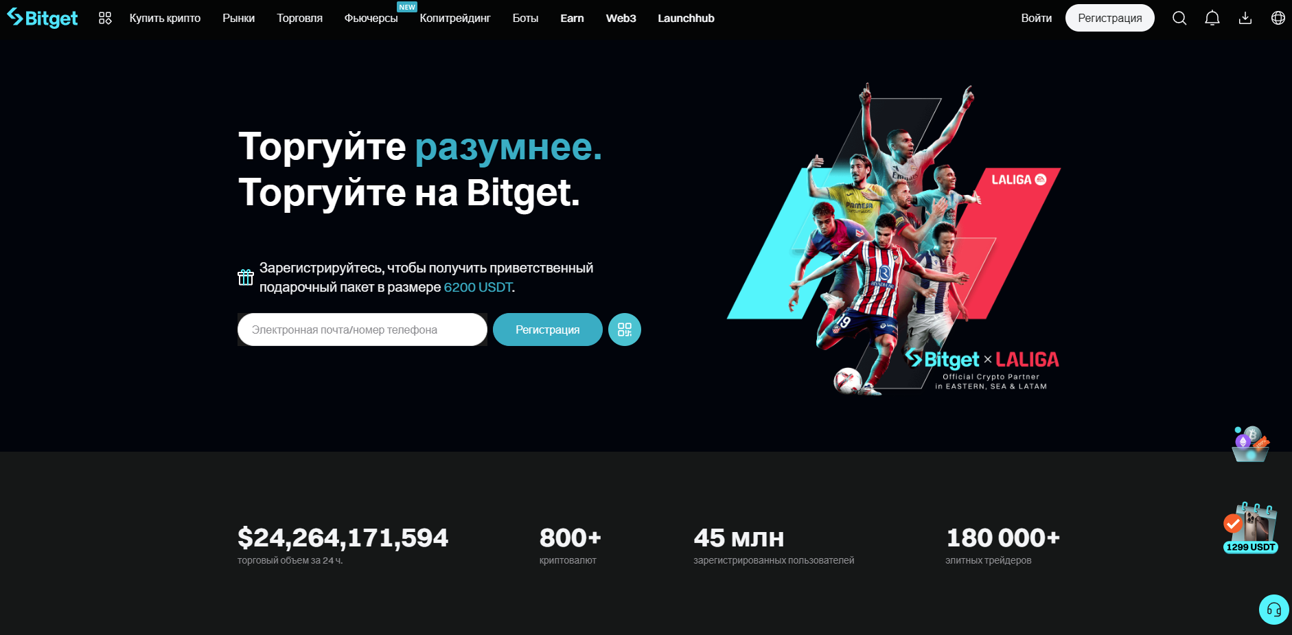 Биржа Bitget