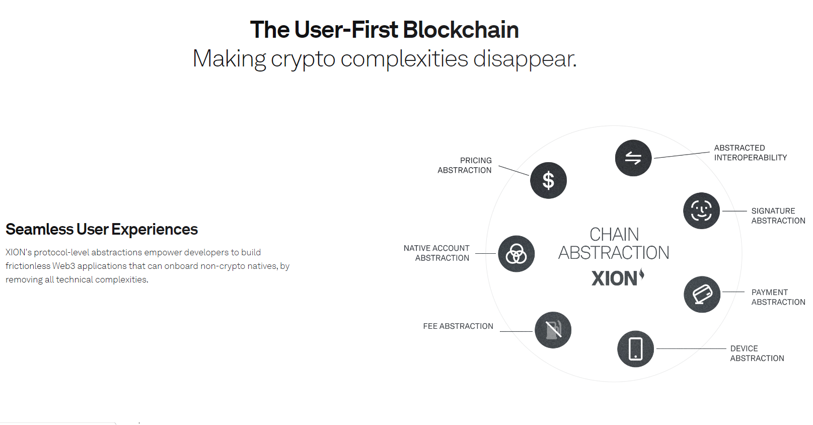 XION особенности проекта