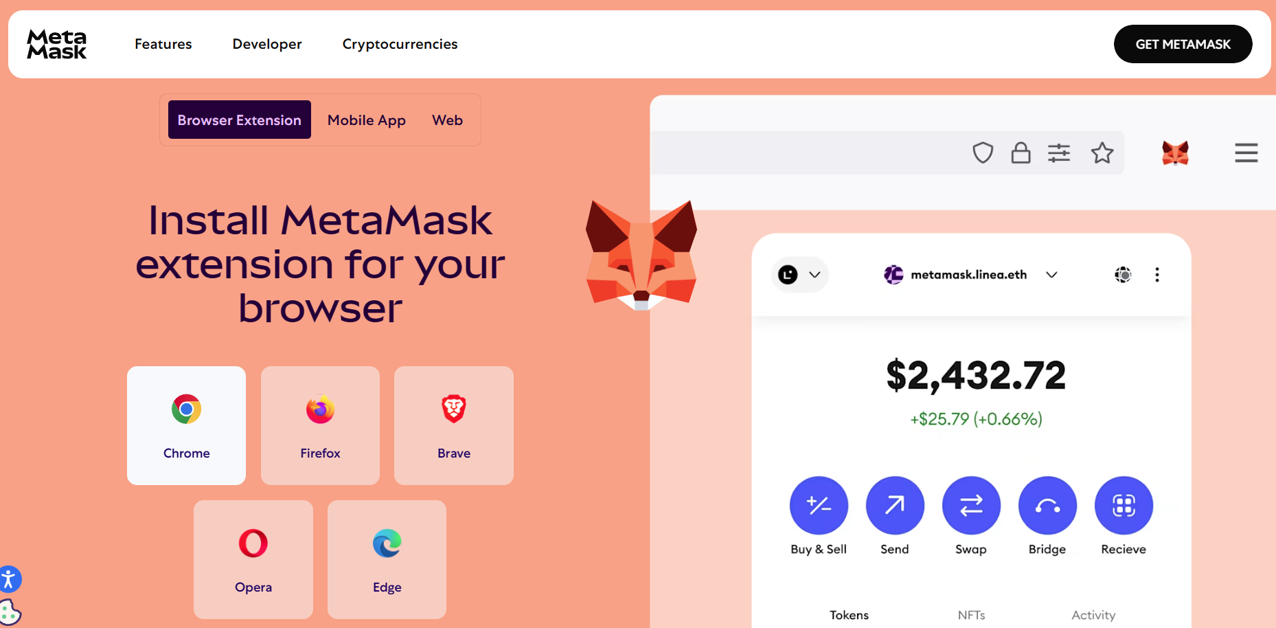 Metamask - загрузка