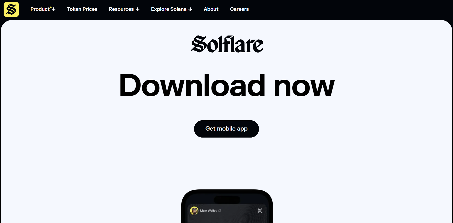 загрузка Solflare