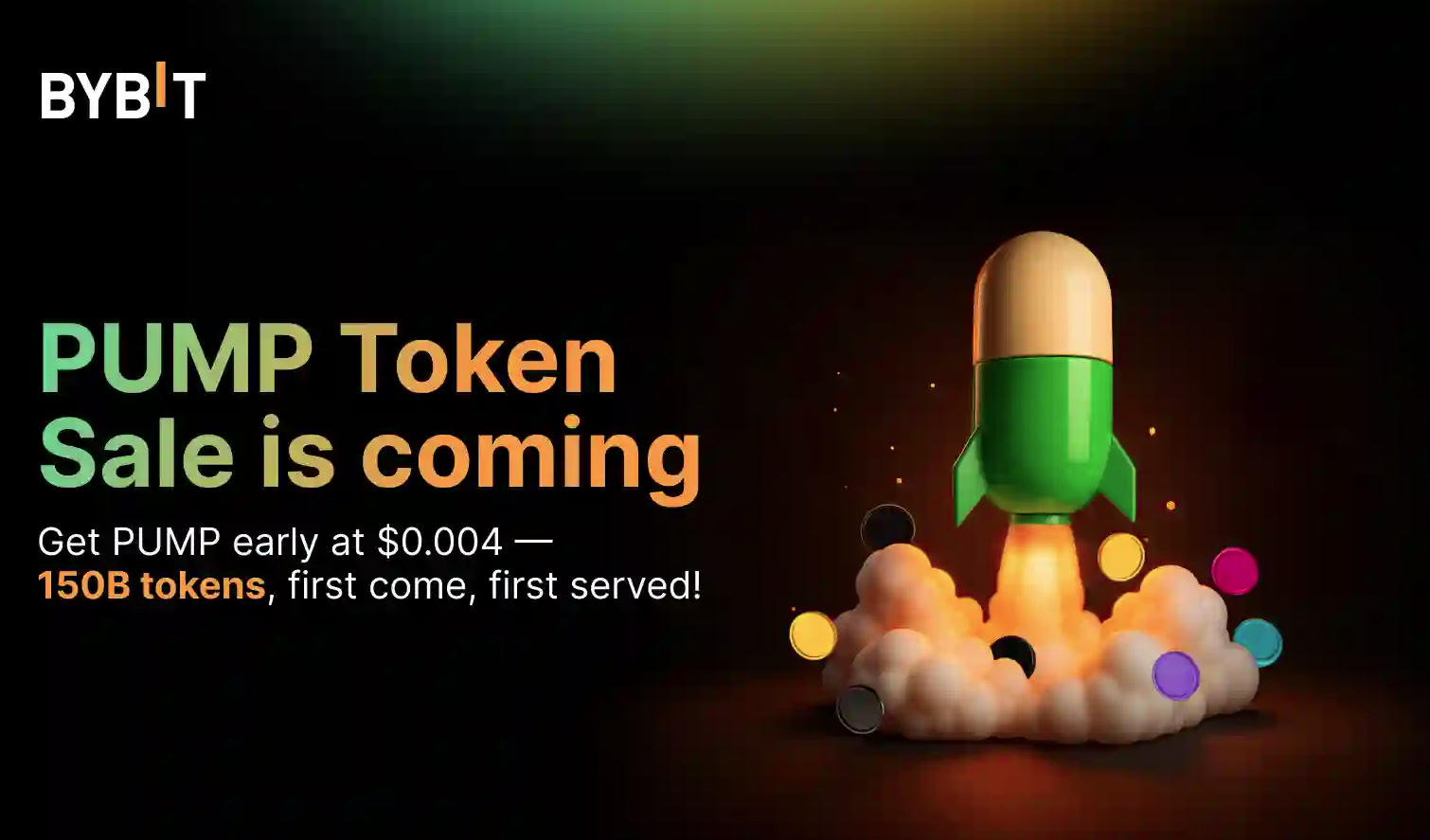 PUMP - анонс сейла на Bybit