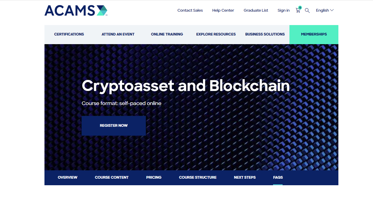 Get Started with Cryptoassets and Blockchain (ACAMS)