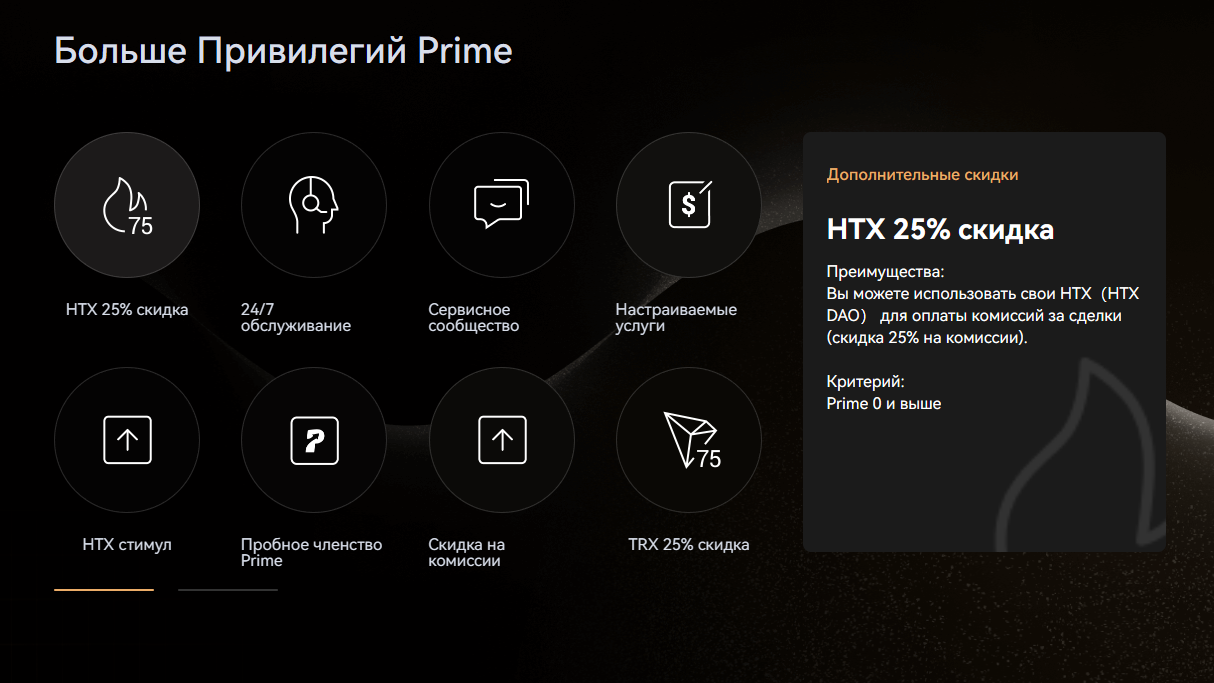 программа HTX Prime и ее преимущества