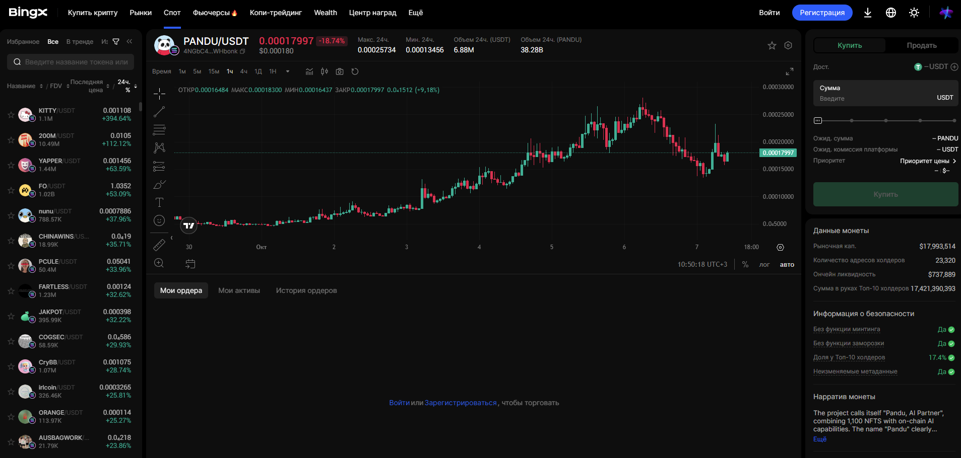 BingX Chainspot