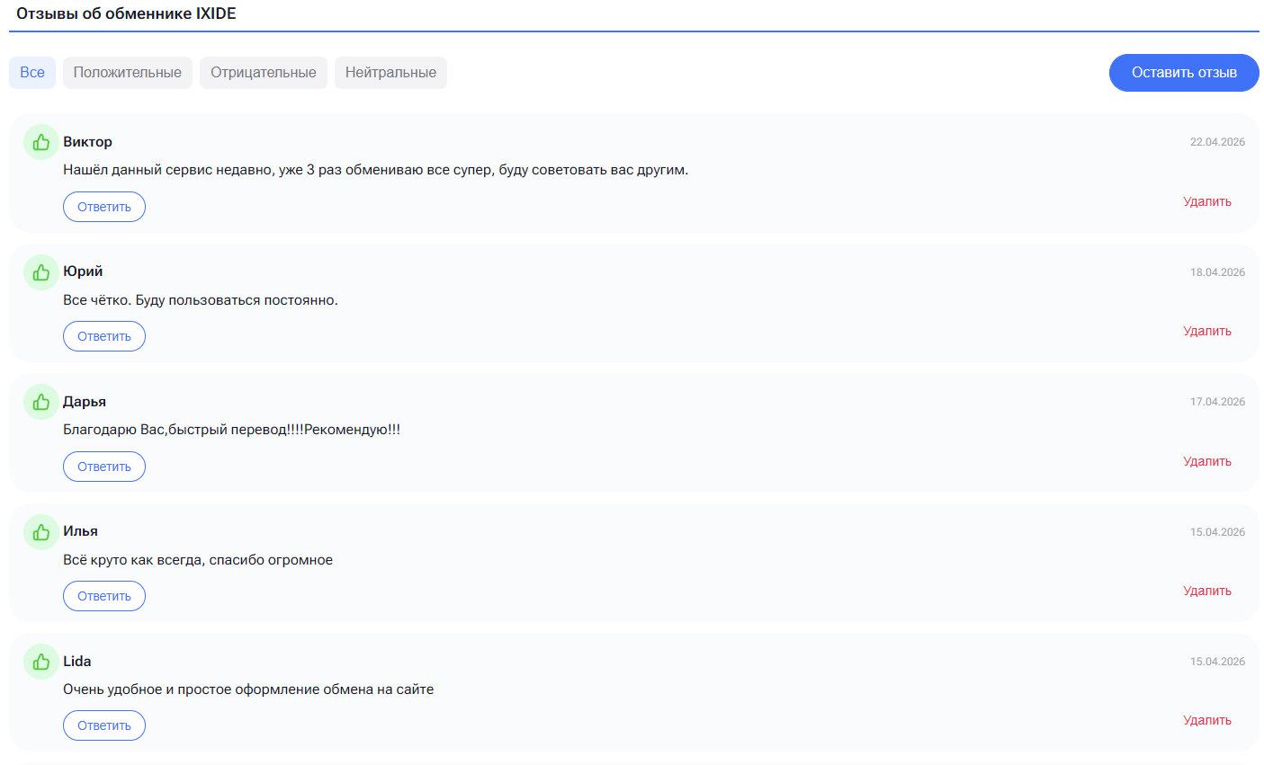 отзывы на Exnode