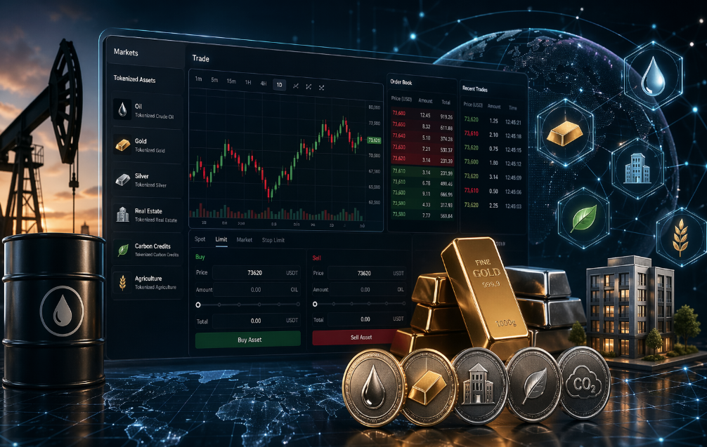 обзор криптобирж, поддерживающих токенизированные активы или фьючерсы на них