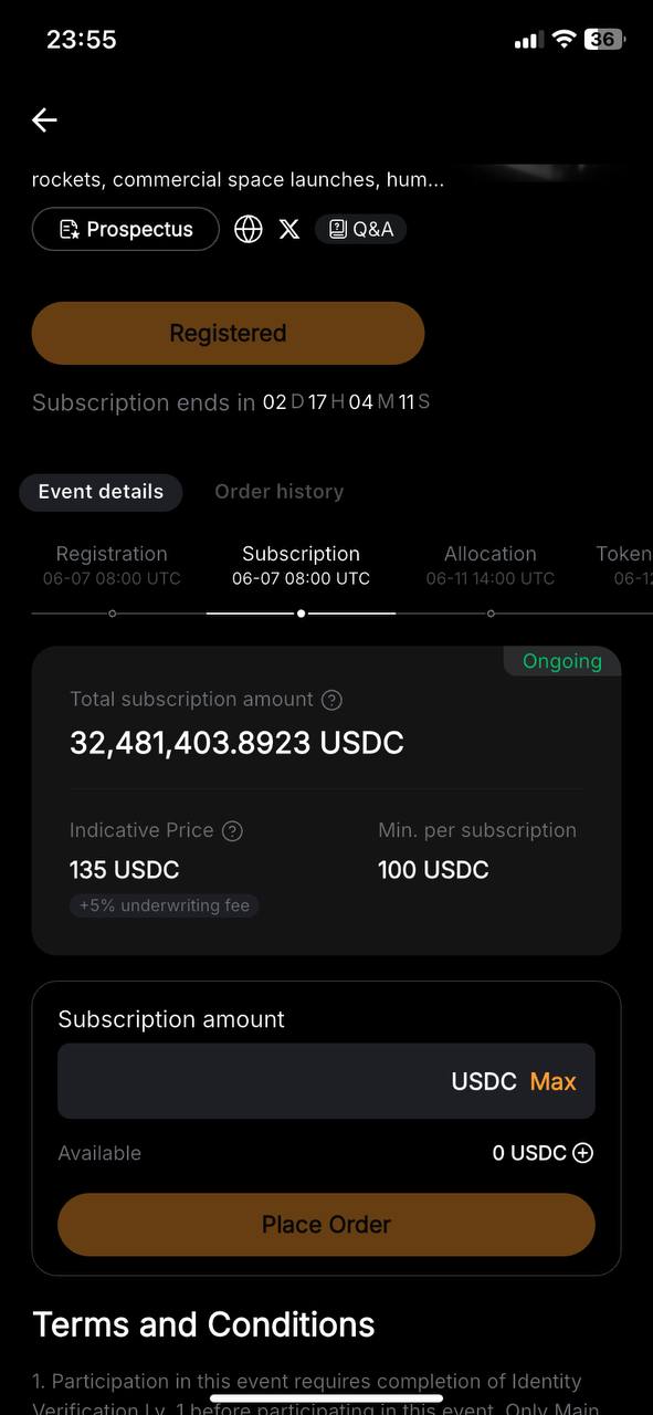 IPO SpaceX на Bybit