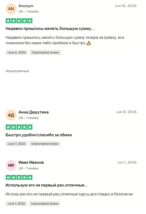 отзывы на TrustPilot