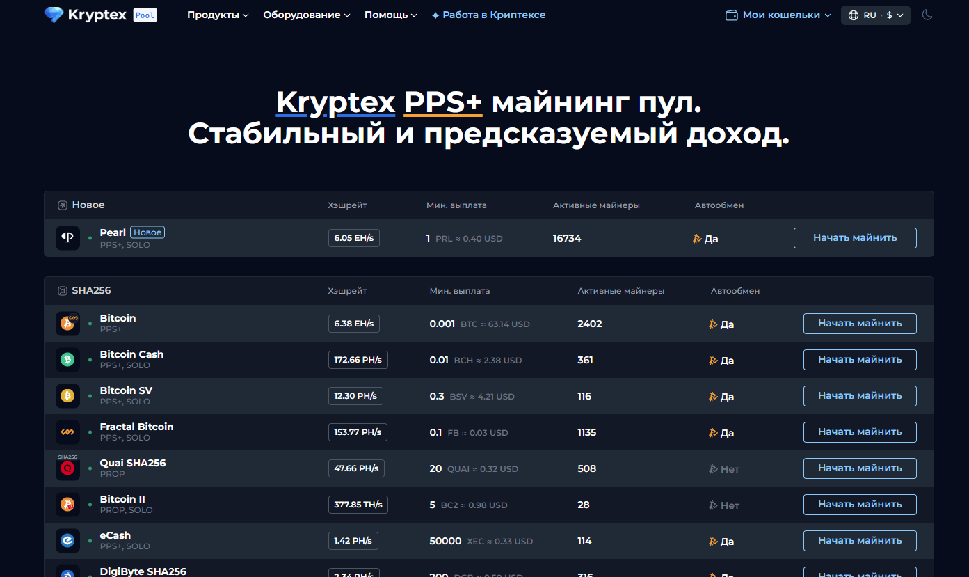 Kryptex Pool
