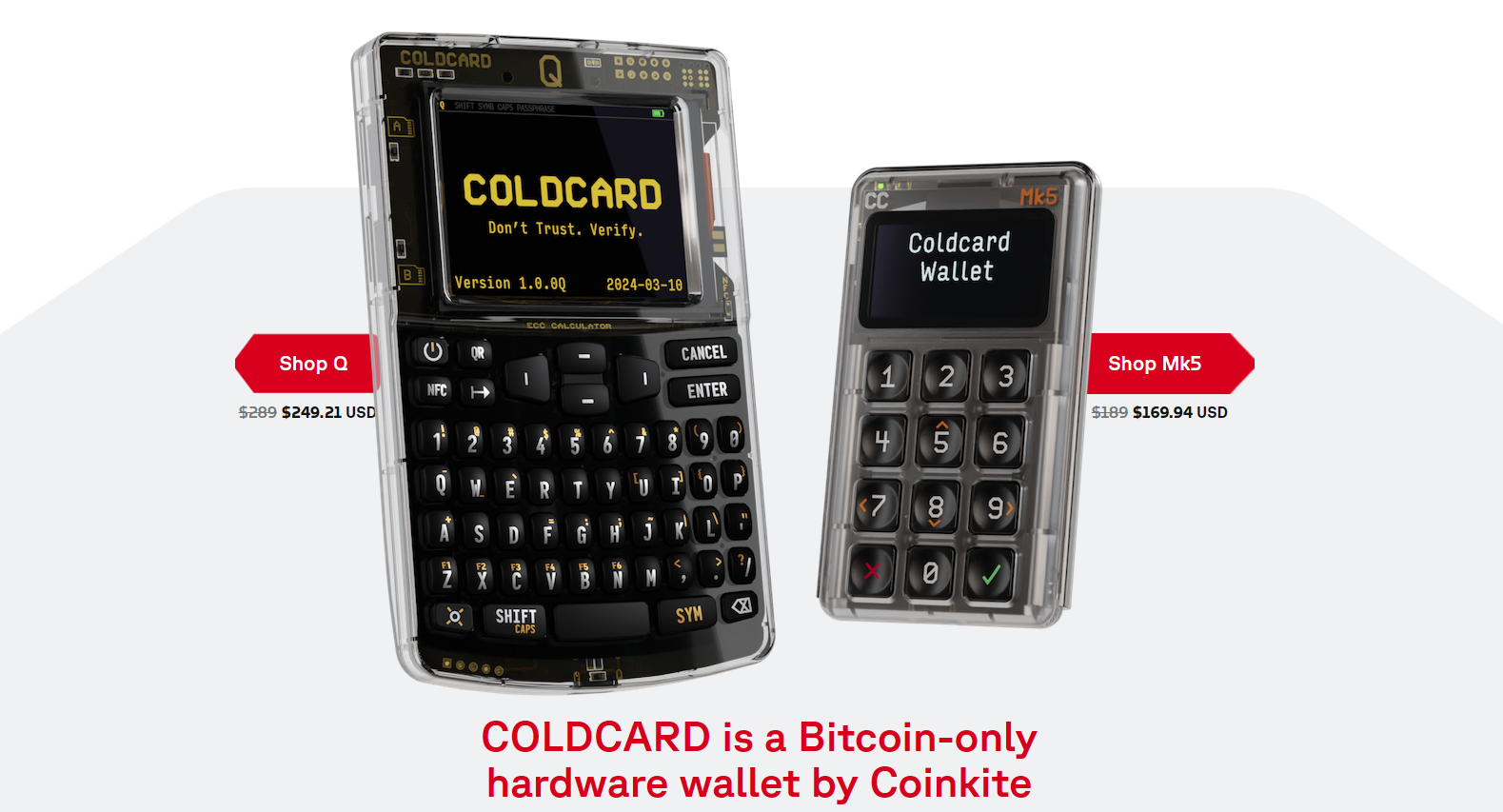 Coldcard от Coinkite