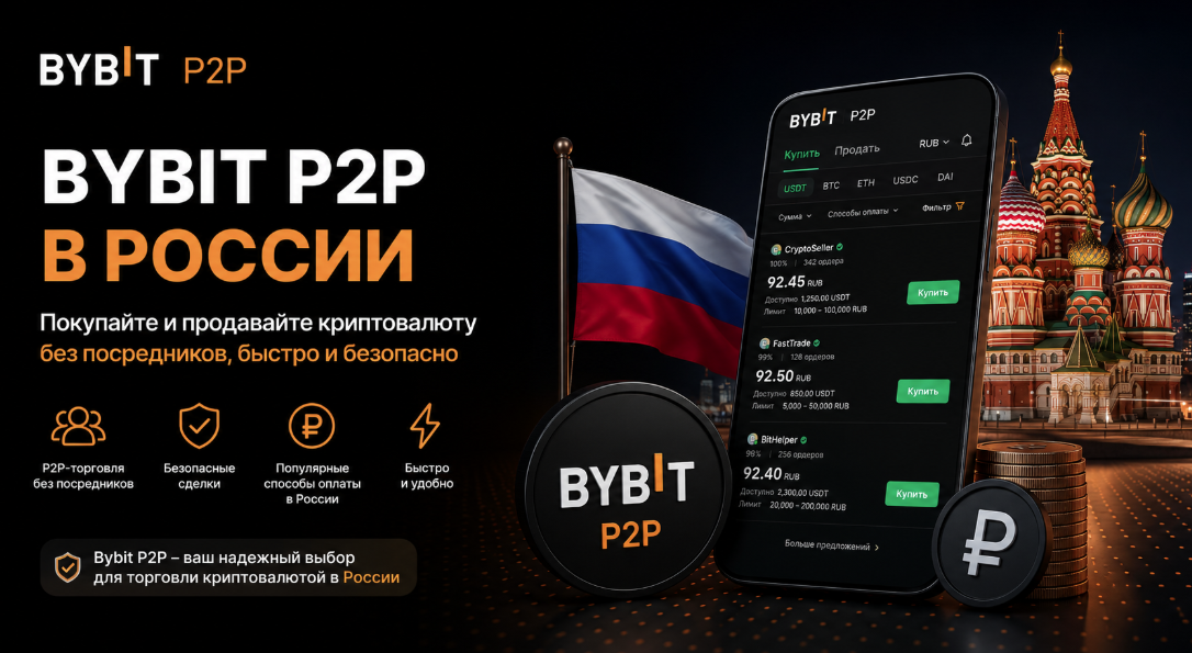 гайд по торговле на Bybit P2P для россиян