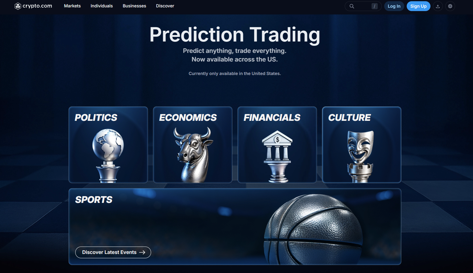 Crypto.com (OG Predicts / Prediction Markets)